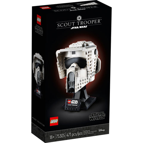 LEGO [Star Wars] - Scout Trooper Helmet Building Set - Helmet Collection Series (75305) - Image 1