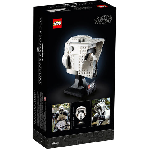 LEGO [Star Wars] - Scout Trooper Helmet Building Set - Helmet Collection Series (75305) - Image 3