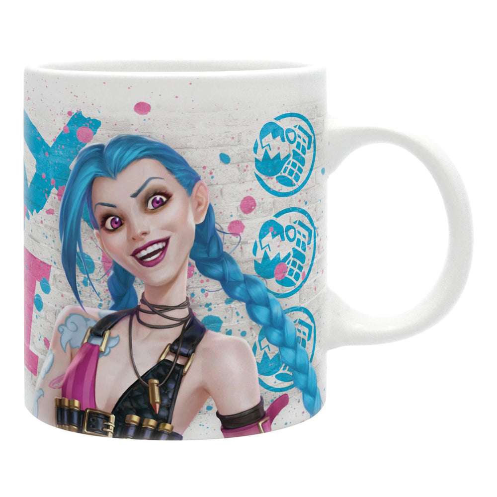 League of Legends [Arcane] - Vi vs. Jinx Ceramic Mug (11 oz.) - ABYstyle