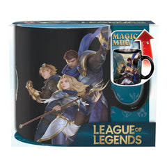 League of Legends - Demacia vs. Noxus Heat-Change Ceramic Mug (16 oz.) - ABYstyle