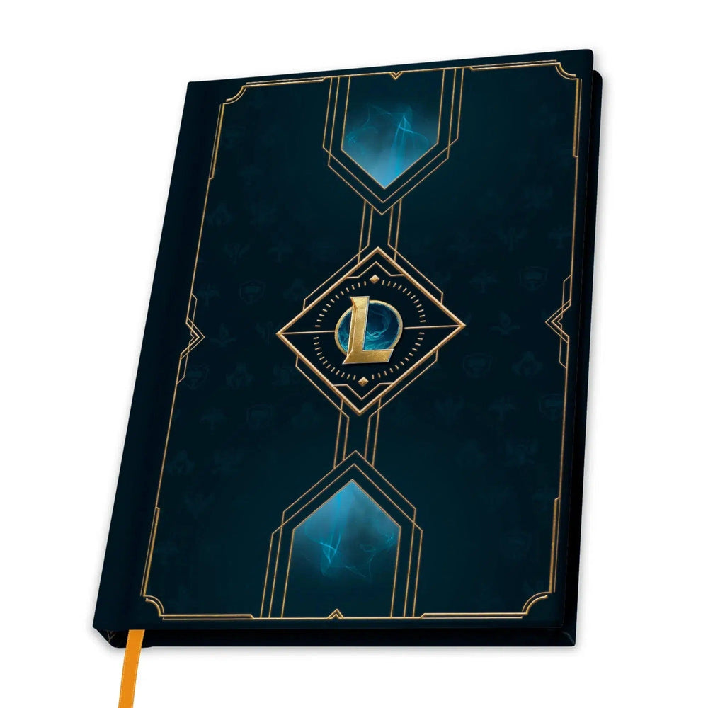 League of Legends - Hextech 3-Piece Gift Set - ABYstyle - 16 oz. Glass, Pin Badge, Notebook