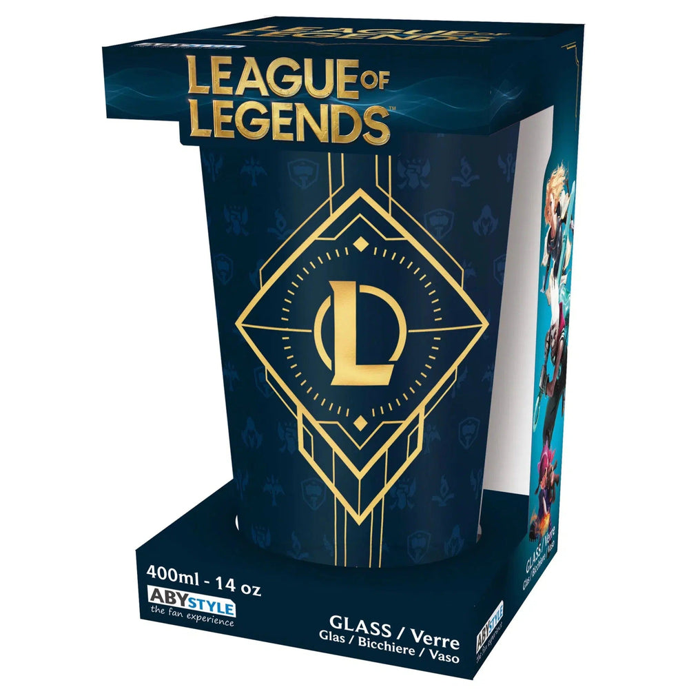 League of Legends - Hextech Drinking Glass (16 oz.) - ABYstyle