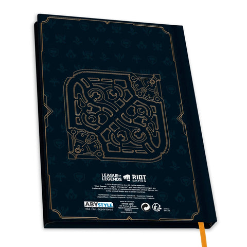League of Legends - Hextech Hardcover Notebook - ABYstyle
