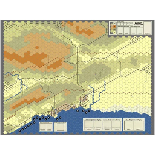 Light Division: Flashpoint in the Gulf! - Strategy War Board Game for Adults (2 Players, Ages 14+) - World Wide Wargames