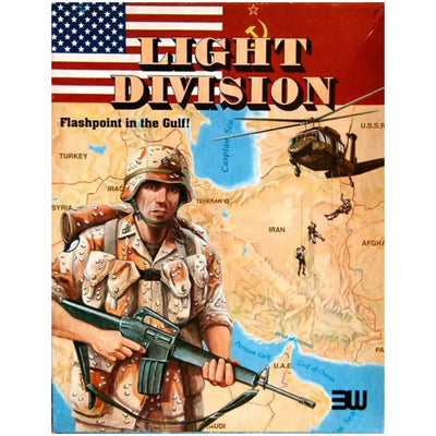 Light Division: Flashpoint in the Gulf! - Strategy War Board Game for Adults (2 Players, Ages 14+) - World Wide Wargames