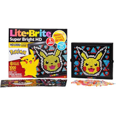 Lite-Brite [Pokémon] - Super Bright HD Art Toy (6 Templates) - Hasbro