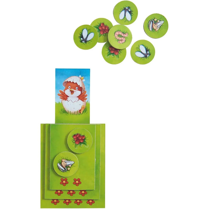 Little Bird, Big Hunger - Dice-Based Birds Board Game for Family, Adults, and Children (2-4 Players, Ages 3+) - HABA
