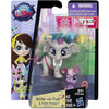 Littlest Pet Shop - Fletcher von Trunk & Teensie Fromage 2-Pack Figure Set - Hasbro - Pet Pawsabilities Series - (2014)