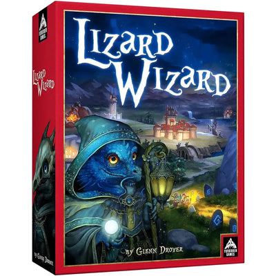 Lizard Wizard - Strategy Magic Board Game for Family and Adults (2-6 Players, Age 10+) - University Games [Forbidden Games]