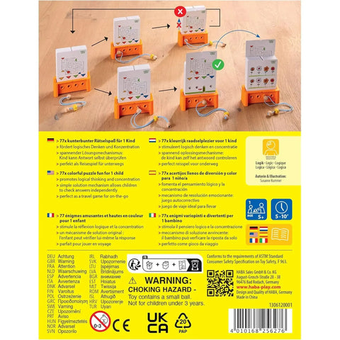 Logic! Case: Starter Set - Puzzle Logic Board Game for Family, Adults, and Children (1 Player, Ages 5+) - HABA - Image 3