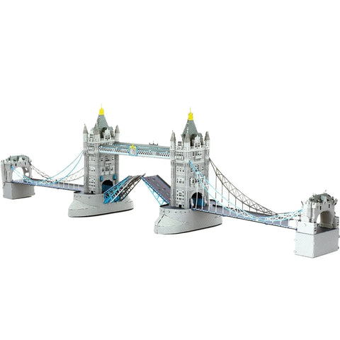 London Tower Bridge 3D Figure Model Kit (1:739 Scale, Steel, Moderate Difficulty) - Fascinations - Metal Earth Premium Series - (2023) - Image 4