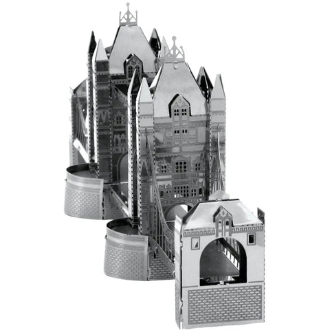 London Tower Bridge Figure Model Kit (Steel, Moderate Difficulty) - Fascinations - Metal Earth Series
