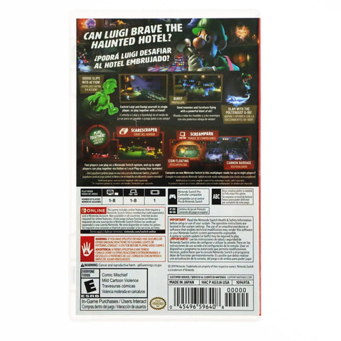 Luigi’s Mansion 3 - Nintendo Switch