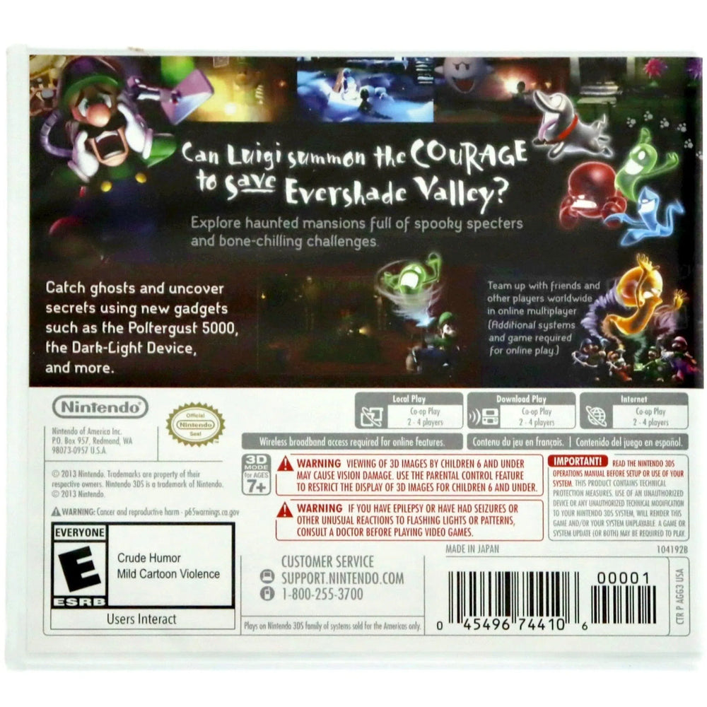 Luigi's Mansion: Dark Moon (Nintendo Selects) - Nintendo 3DS