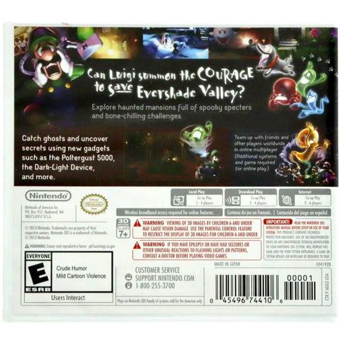 Luigi's Mansion: Dark Moon (Nintendo Selects) - Nintendo 3DS