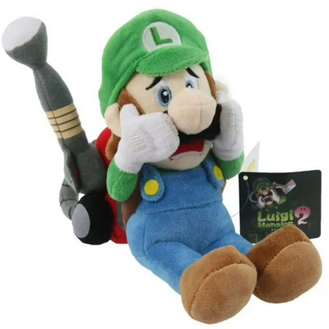 Luigi's Mansion - Luigi with Poltergust G-00 Plush (10