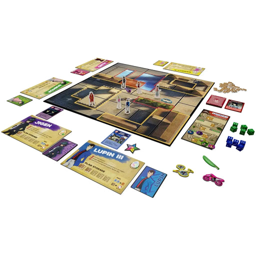 Lupin the 3rd: The Italian Adventure - Competitive Anime Board Game for Adults (2-5 Players, Ages...