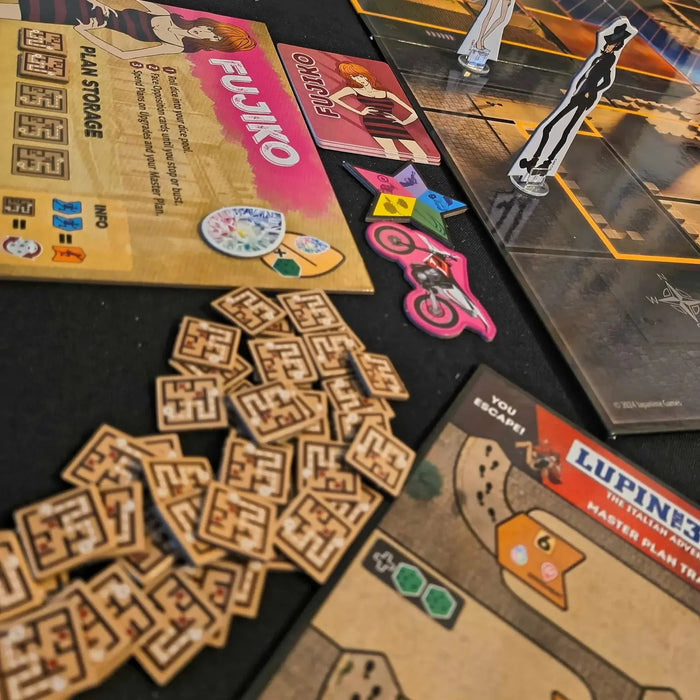 Lupin the 3rd: The Italian Adventure - Competitive Anime Board Game for Adults (2-5 Players, Ages...