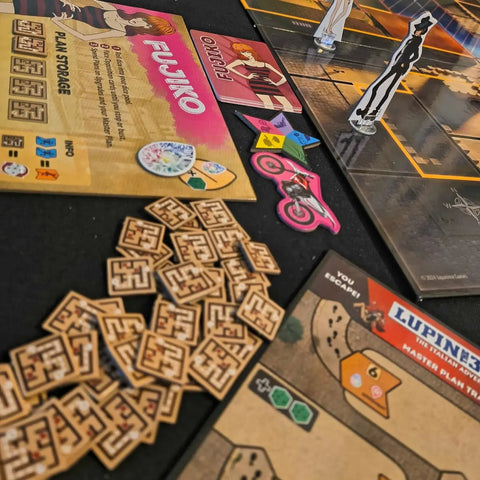 Lupin the 3rd: The Italian Adventure - Competitive Anime Board Game for Adults (2-5 Players, Ages 14+) - Japanime Games - Image 4