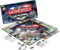 MONOPOLY: Law Enforcement Edition - Board Game (2-6 Players) - Hasbro