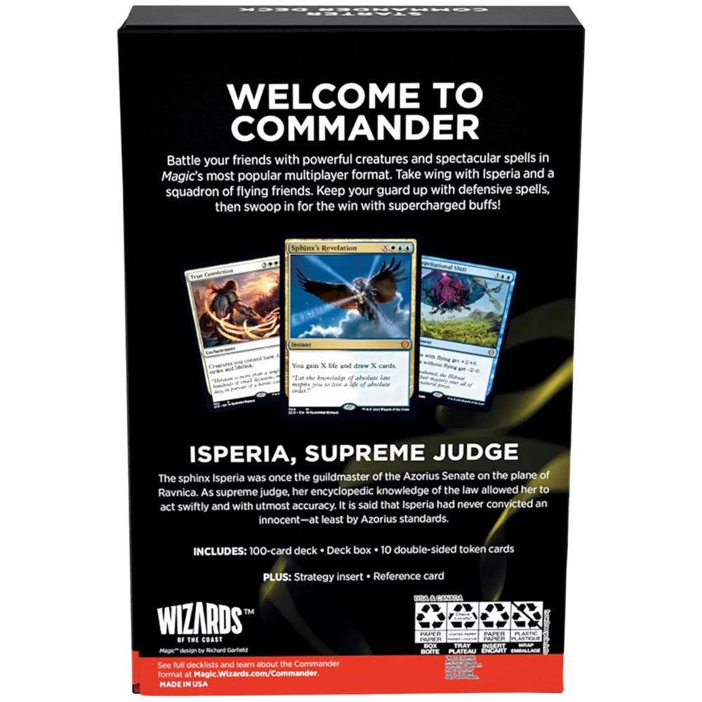 Magic: The Gathering [2022 Starter Commander] - First Flight Starter Commander Deck - Wizards of the Coast