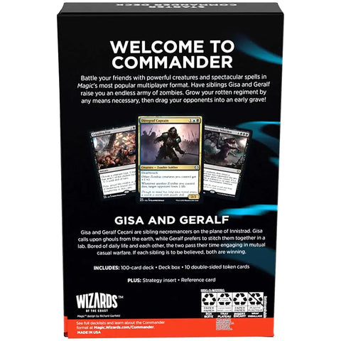 Magic: The Gathering [2022 Starter Commander] - Grave Danger Starter Commander Deck - Wizards of the Coast