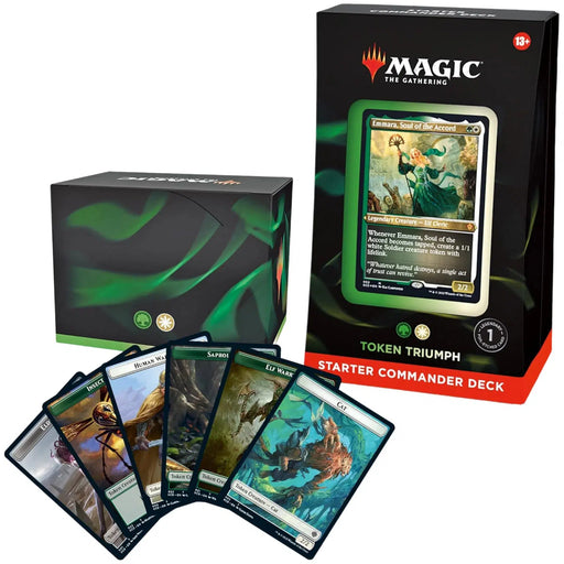 Magic: The Gathering [2022 Starter Commander] - Token Triumph Starter Commander Deck - Wizards of the Coast