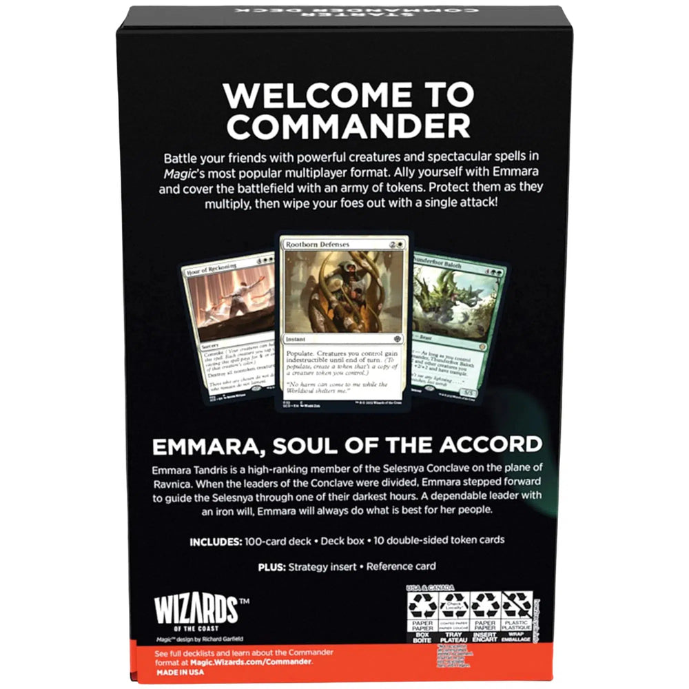 Magic: The Gathering [2022 Starter Commander] - Token Triumph Starter Commander Deck - Wizards of the Coast