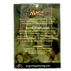 Magic: The Gathering [9th Edition] - World Aflame Theme Deck