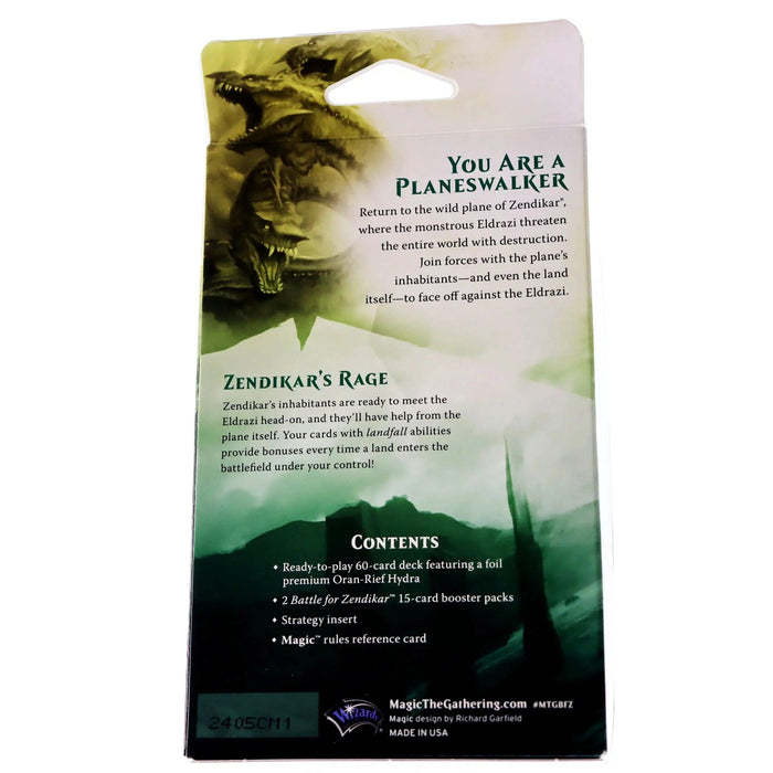 Magic: The Gathering [Battle for Zendikar] - Zendikar's Rage Intro Pack (Theme Deck)