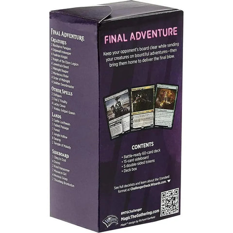 Magic: The Gathering [Challenger 2020] - Final Adventure Challenger Deck (Black & Green)