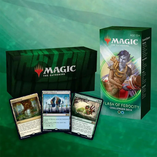 Magic: The Gathering [Challenger 2020] - Flash of Ferocity Challenger Deck (Green & Blue)