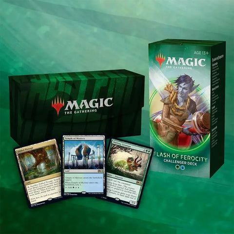 Magic: The Gathering [Challenger 2020] - Flash of Ferocity Challenger Deck (Green & Blue)