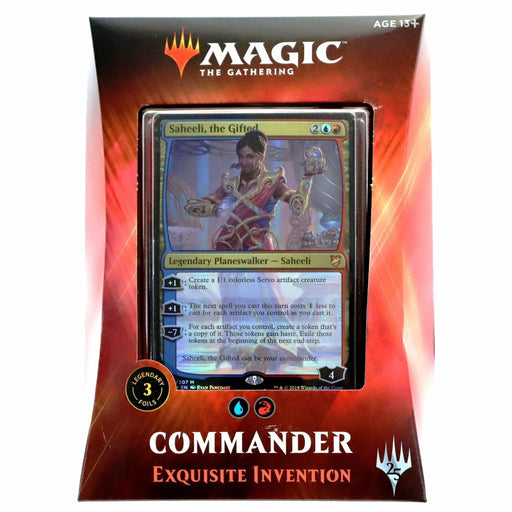 Magic: The Gathering [Commander 2018] - Exquisite Invention Commander Deck