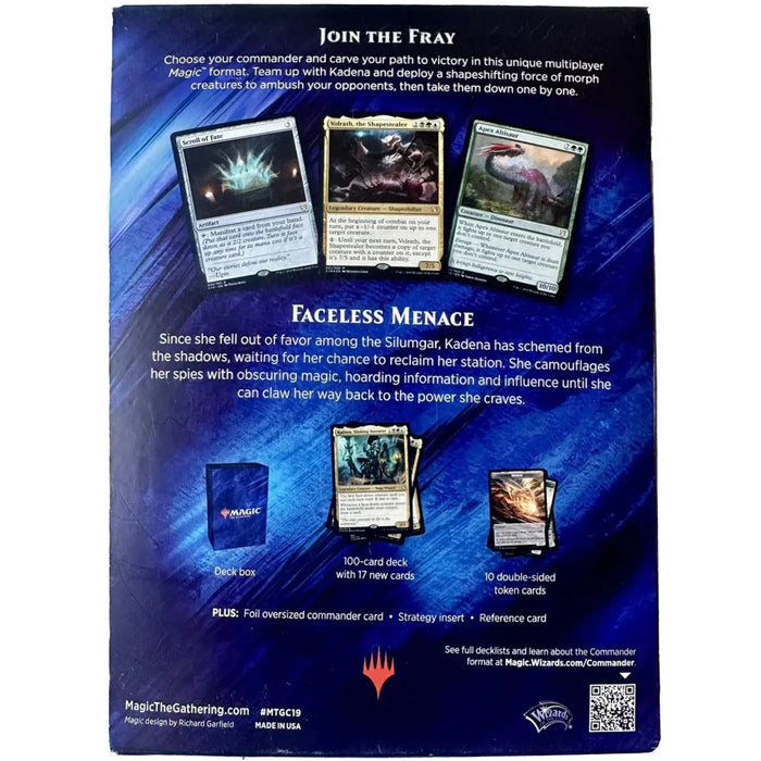 Magic: The Gathering [Commander 2019] - Faceless Menace Commander Deck