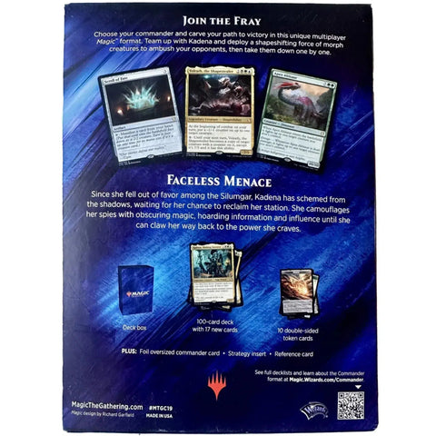 Magic: The Gathering [Commander 2019] - Faceless Menace Commander Deck