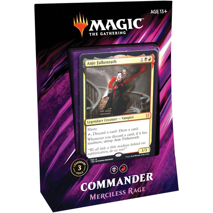 Magic: The Gathering [Commander 2019] - Merciless Rage Commander Deck