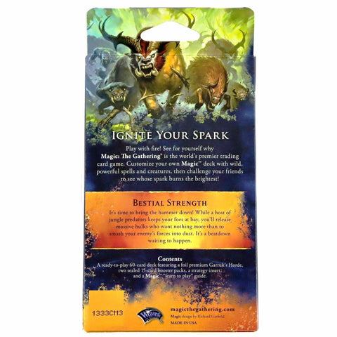Magic: The Gathering [Core Set 2014] - Bestial Strength Intro Pack (Theme Deck)