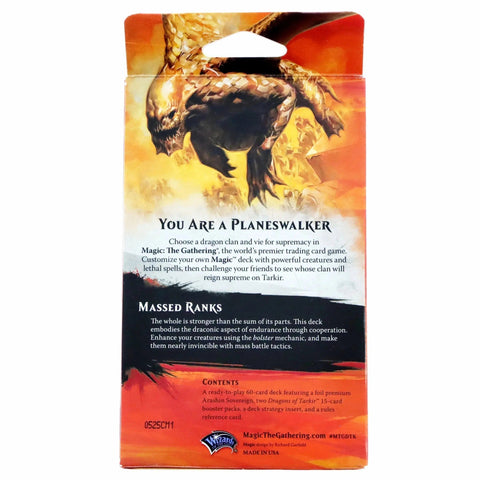 Magic: The Gathering [Dragons of Tarkir] - Massed Ranks Intro Pack (Theme Deck)
