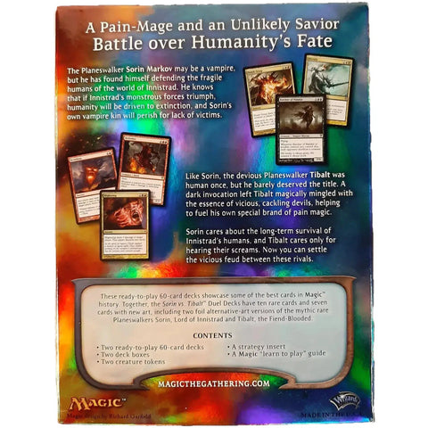Magic: The Gathering [Duel Decks] - Sorin vs. Tibalt Theme Decks