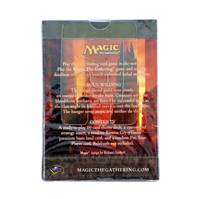 Magic: The Gathering [Guildpact] - Gruul Wilding Theme Deck