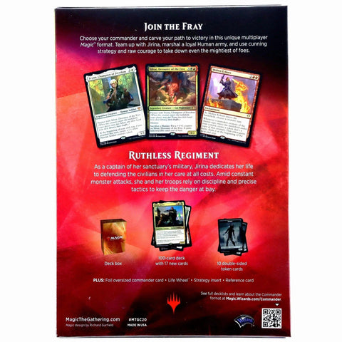 Magic: The Gathering [Ikoria: Lair of Behemoths] - Ruthless Regiment Commander Deck