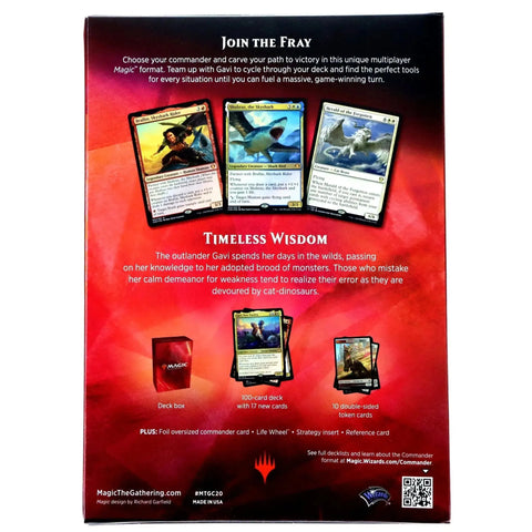 Commander Precon MTG Commander 2020 Deck: Ikoria Lair Of Behemoths - Timeless Wisdom (100-Card Deck, Foil Oversized Commander, Tokens) MTG Commander Deck Commander Precon MTG Commander 2020 Deck: Ikoria Lair Of Behemoths - Timeless Wisdom (100-Card Deck, Foil Oversized Commander, Tokens) MTG Commander Deck