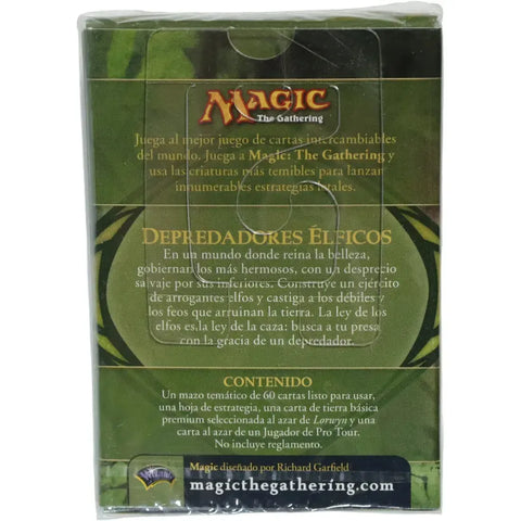 Magic: The Gathering [Lorwyn] - Depredadores Elficos Theme Deck (Spanish Edition)