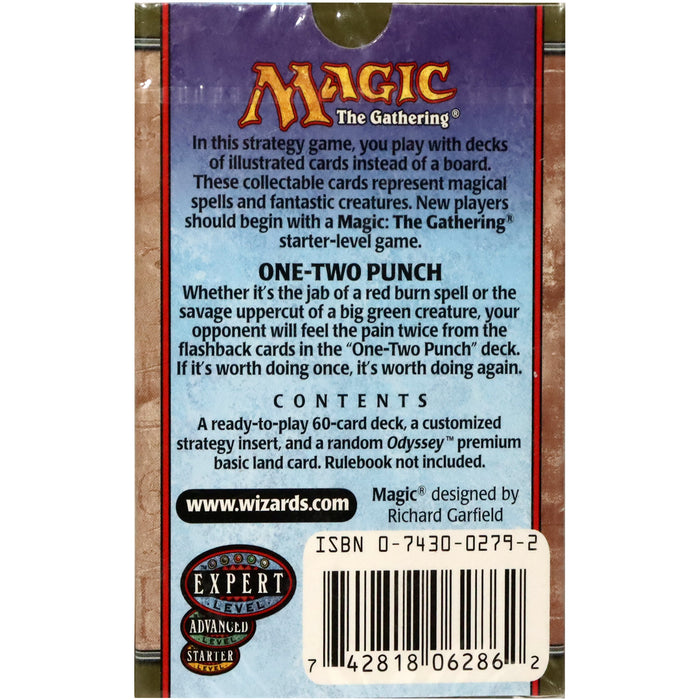 Magic: The Gathering [Odyssey] - One-Two Punch Theme Deck - Wizards of the Coast - (2001)