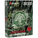 Magic: The Gathering - Phyrexia Infect Green Mana Forest Symbol Pin Badge (#077, Augmented Reality) - Pinfinity