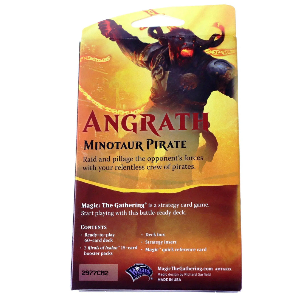 Magic: The Gathering [Rivals of Ixalan] - Angrath, Minotaur Pirate Planeswalker Deck