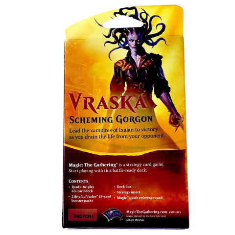 Magic: The Gathering [Rivals of Ixalan] - Vraska, Scheming Gorgon Planeswalker Deck