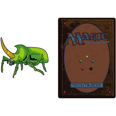 Magic The Gathering [Secret Lair: Buggin' Out] - Giant Adephage Pin Badge (Limited Edition, Augmented Reality) - Pinfinity - (015)