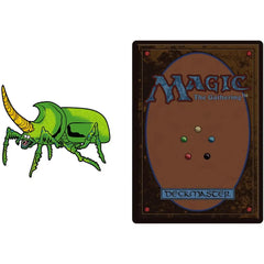 Magic The Gathering [Secret Lair: Buggin' Out] - Giant Adephage Pin Badge (Limited Edition, Augmented Reality) - Pinfinity - (015)